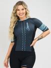 Camisa Para Ciclismo Feminina Evolution Turquesa Savancini (3306)