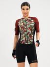 Camisa Para Ciclismo Feminina Flowers Jungle Savancini (3306)