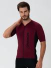 Camisa Para Ciclismo Masculina Bordô Savancini Fun (1110)