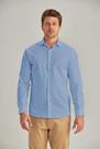 Camisa Passa Fácil Slim Fit com Elastano Manga Longa