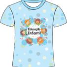 Camisa personalizada educação infantil