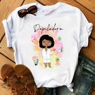 Camisa Personalizada Profissão Depiladora Camisa Personalizada Profissão Depiladora