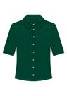 Camisa Plus Size Em Viscose Com Manga 3/4 Lunender 65220