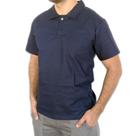 Camisa Polo 1 Bolso Azul Marinho