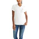 Camisa polo AEROPOSTALE Aero Solid A87 para mulheres - Bleach XL