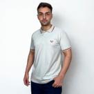 Camisa Polo Algodao Vilejack Detalhes Gola/manga Basico