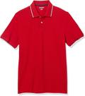 Camisa Polo Amazon Essentials SlimFit Mangas Curtas Masculina