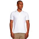 Camisa Polo Aramis 4 Frisos Ve25 Branco e Cinza Masculino