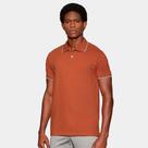 Camisa Polo Aramis Basic 4 Frisos In26 Laranja Masculino