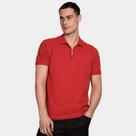 Camisa Polo Aramis Piquet Zip In25 Vermelho Masculino