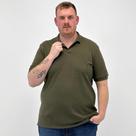 Camisa Polo Baumgarten Plus Size Manga Curta Masculina