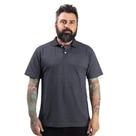 Camisa Polo Cinza Mescla Lisa Para Personalizar Uniformes