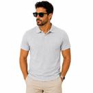 Camisa Polo Cinza Mescla Premium Masculino Casual Pronta Entrega Camisa Polo Cinza Mescla Premium Masculino Casual Pronta Entrega