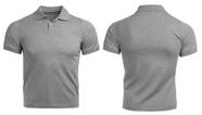 Camisa polo cinza Rocha store Camisa polo cinza Rocha store