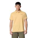 Camisa polo Columbia Utilizer para homens Sand Dune - pequena