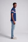 Camisa Polo com Bolso Malha Comfort - Azul Medio