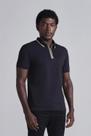Camisa Polo com Zíper Malha Slim Fit - Preto Camisa Polo com Zíper Malha Slim Fit - Preto