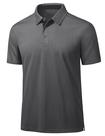 Camisa polo de golfe MAGCOMSEN Dry Fit Moisture Wicking para homens Camisa polo de golfe MAGCOMSEN Dry Fit Moisture Wicking para homens