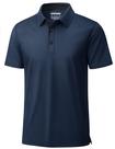 Camisa polo de golfe MAGCOMSEN para homens, ajuste seco e respirável
