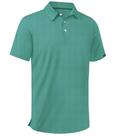 Camisa polo de golfe SWISSWELL de manga curta para homens verde tamanho L