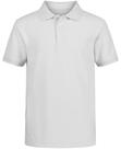 Camisa polo de uniforme escolar para meninos IZOD branca 14-16