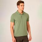 Camisa Polo Dudalina Listras Surtom Pr26 Verde Masculino