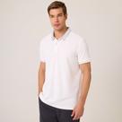 Camisa Polo Dudalina Piquet Jacquar Pr26 Off White Masculino