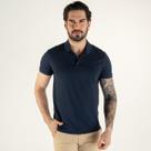 Camisa Polo Ellus Azul Frisos