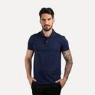 Camisa Polo Ellus Frisos Classic Azul Marinho