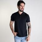 Camisa Polo Ellus Frisos Pima Preta