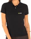 Camisa Polo Feminino MRV Bordado - Estilo Baby Look