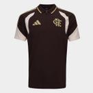 Camisa Polo Flamengo 26/27 Comissão Adidas Masculina