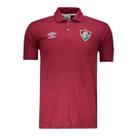 Camisa Polo Fluminense Grená Viagem Bordo 2022