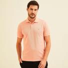 Camisa Polo Forum Flag Ve26 Rosa Masculino
