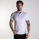 Camisa Polo Forum Friso Branco