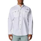 Camisa Polo G Columbia Bahama Manga Longa Masculina Cinza