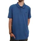 Camisa Polo Hering Masculina Piquet Azul Logo Bordado 036H6WEN