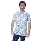 Camisa Polo Hipica Polo Club Full Print Flowers