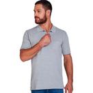 Camisa Polo Individual Basic Bolso OU24 Cinza Masculino Camisa Polo Individual Basic Bolso OU24 Cinza Masculino