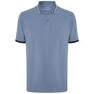 Camisa Polo Individual Piquet Frisos Ou25 Azul Masculino
