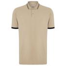 Camisa Polo Individual Piquet Frisos Ou25 Bege Masculino