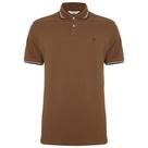 Camisa Polo Individual Piquet Frisos Pr26 Marrom Masculino