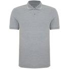 Camisa Polo Individual Slim Friso Ou24 Cinza Masculino