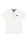 Camisa polo infantil branco - Quimby Camisa polo infantil branco - Quimby