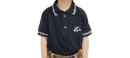 Camisa Polo Infantil Cavalo Crioulo Bordado 1 Ao 16