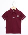 Camisa Polo Infantil Fluminense Grená Oficial
