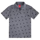 Camisa Polo Infantil Kyly Malha Estampada Masculina