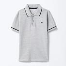 Camisa Pólo Infantil Menino Verão Cinza - Hering Kids