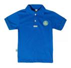Camisa Polo Infantil Palmeiras Azul Oficial