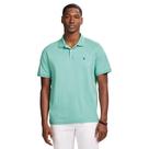 Camisa Polo IZOD de manga curta verde berilo masculina